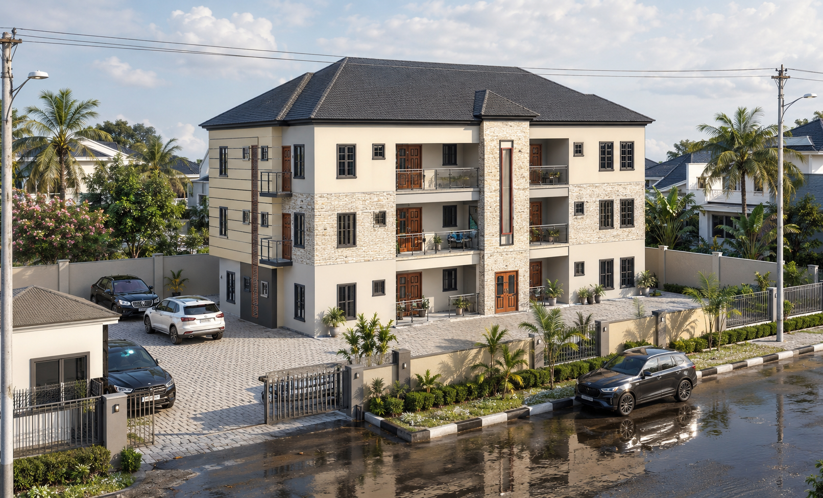 Ikotun 6-flat apartment